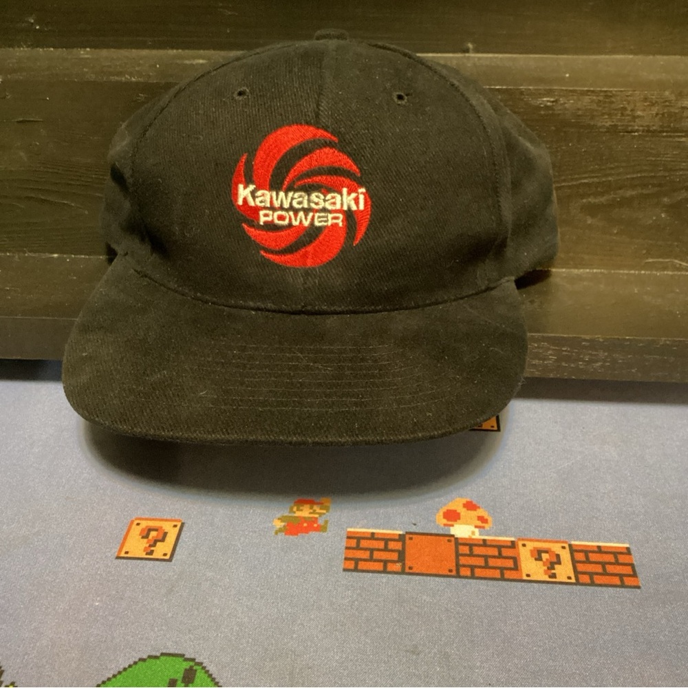 Kawasaki Power Black Cap